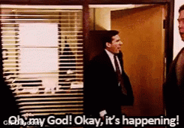Its All Happening Man Panicked GIF