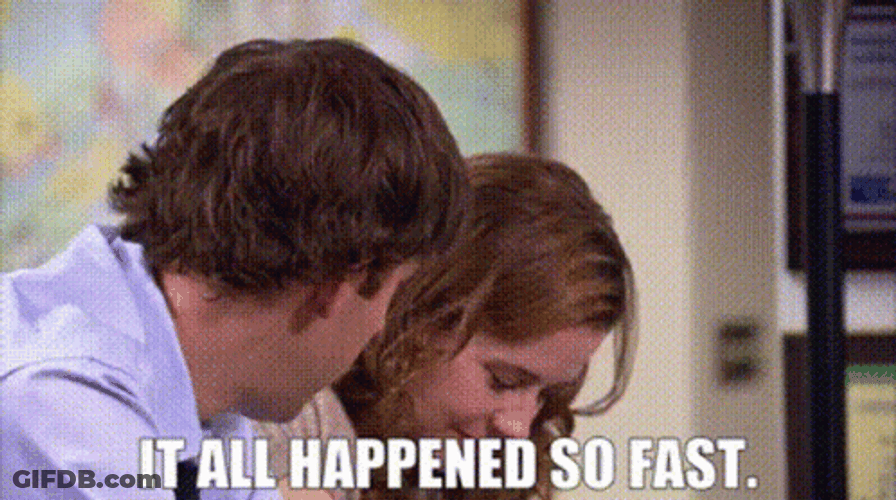 Its All Happening So Fast Couple GIF