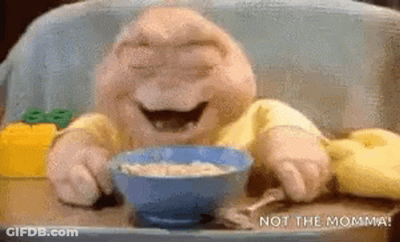 Its Baby Sinclair Laughing Not The Mama GIF