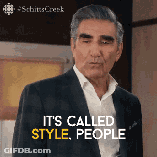 Its Called Style People Eugene Levy GIF