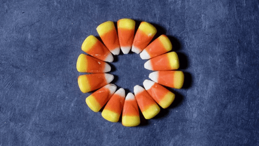 Its Corn Candies Circle Line Up GIF
