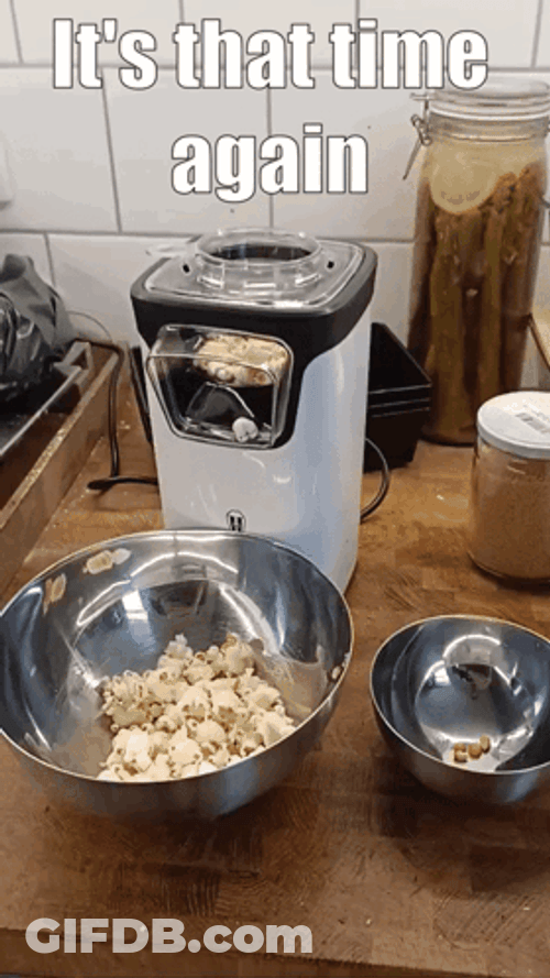 Its Corn Popcorn Machine Popping GIF