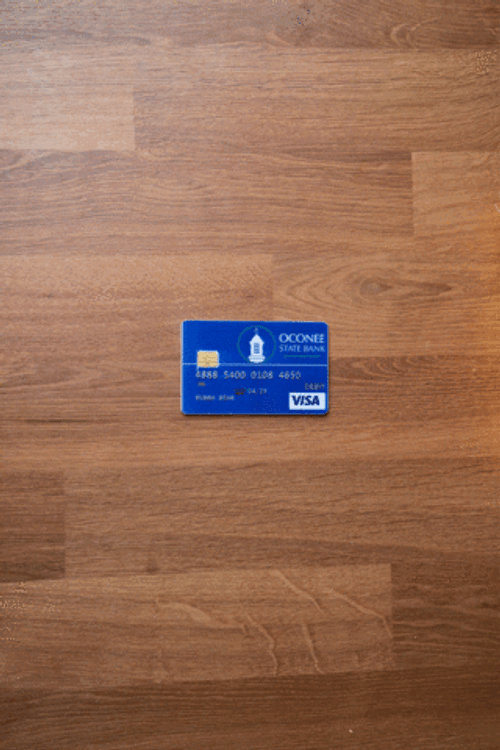 Its Corn Rolling Over Credit Card GIF