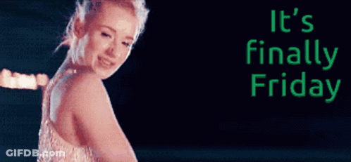 Its Finally Friday Woman GIF