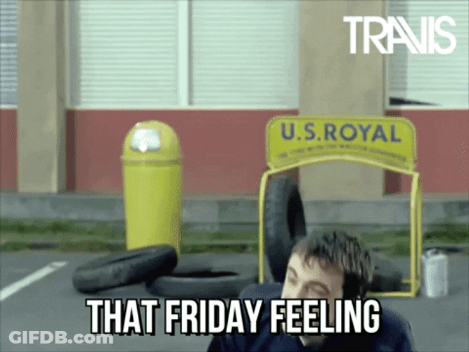 Its Friday Meme Guitarist Jumping Friday Feeling GIF