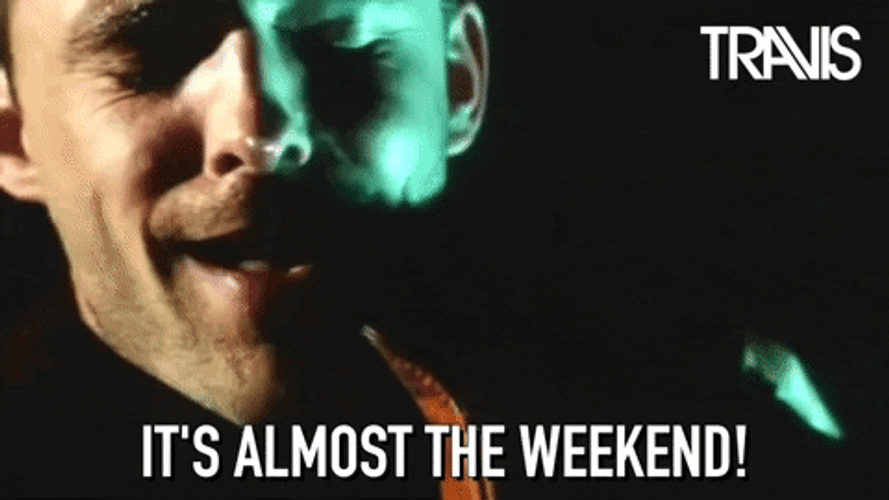 Its Friday Meme Man Impatiently Waiting For Weekend GIF