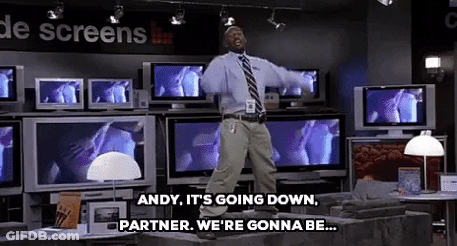 Its Going Down 40 Year Old Virgin Scene GIF