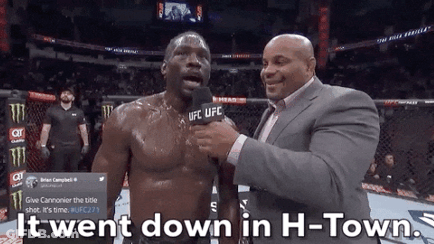 Its Going Down Boxer Jared Cannonier GIF