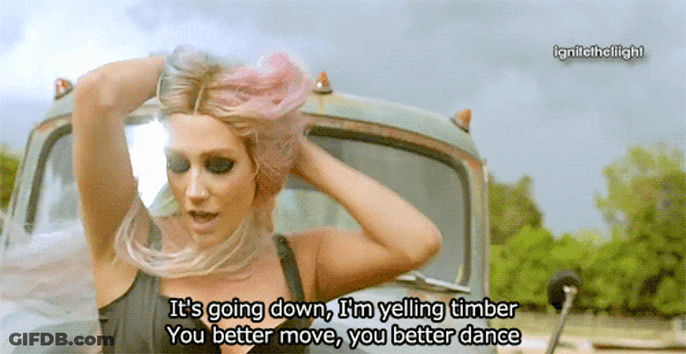 Its Going Down Kesha Music Video GIF