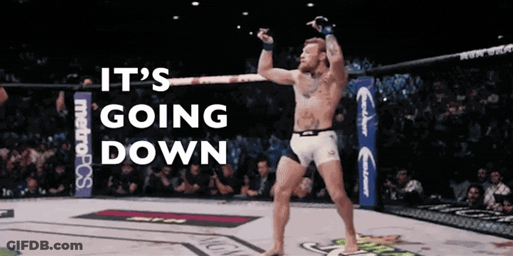 Its Going Down Martial Artist Conor McGregor GIF