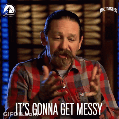 Its Gonna Get Messy Oliver Peck GIF