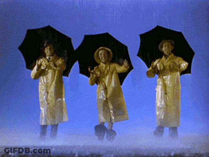 Its Gonna Rain And We're Singing GIF