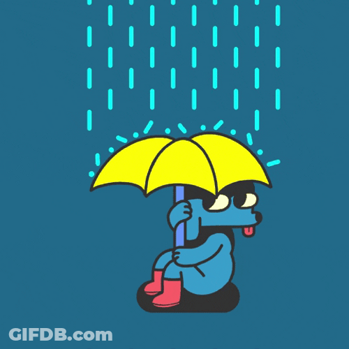 Its Gonna Rain Bring Your Umbrella GIF