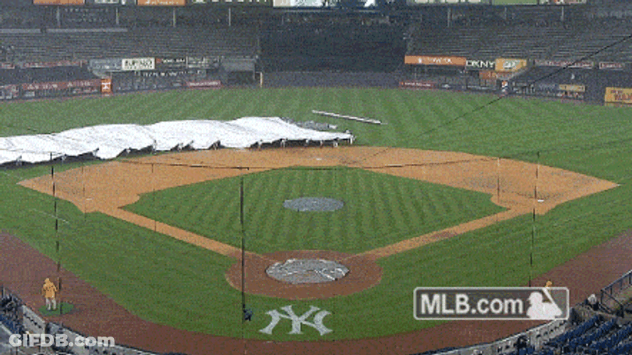Its Gonna Rain Hurry Cover The Area GIF