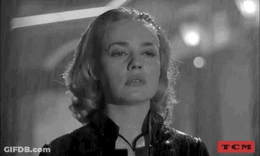Its Gonna Rain Jeanne Moreau GIF