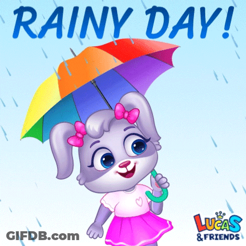 Its Gonna Rain Lucas And Friends GIF