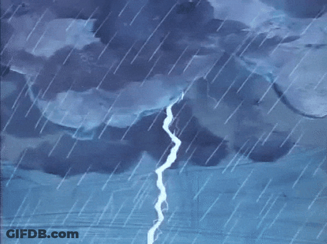 Its Gonna Rain With A Thunderstorm GIF