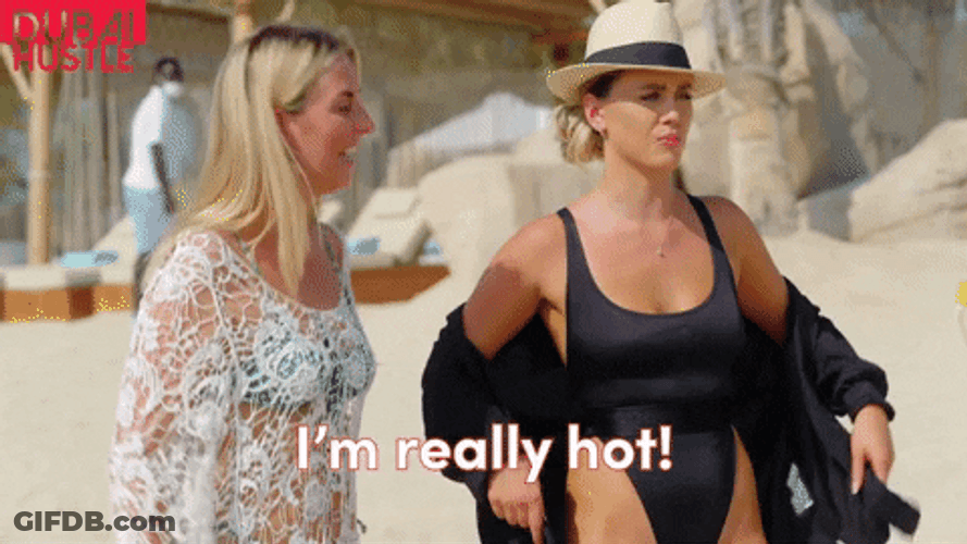 Its Hot Dubai Hustle TV Show Bikini GIF