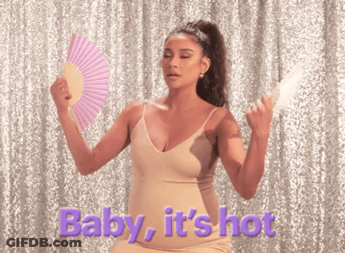 Its Hot Shay Mitchell Canadian Actress Fan GIF