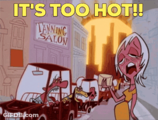 Its Hot The Powerpuff Girls Heat Wave GIF