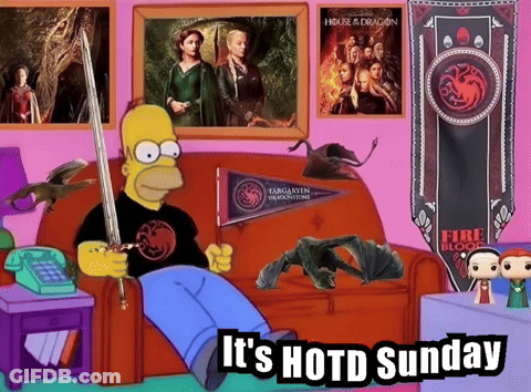 Its Hotd Sunday House Of The Dragon GIF