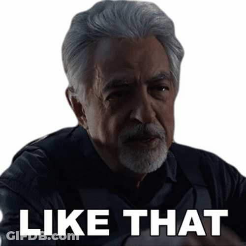 Its Like That David Rossi Pointing GIF