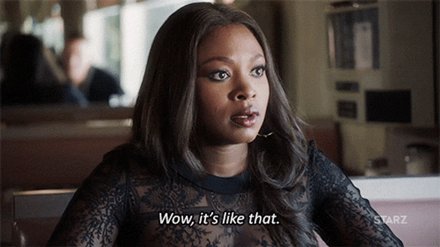 Its Like That Disappointed Naturi Naughton GIF