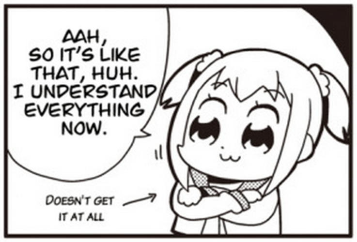 Its Like That Illustrated Little Girl GIF