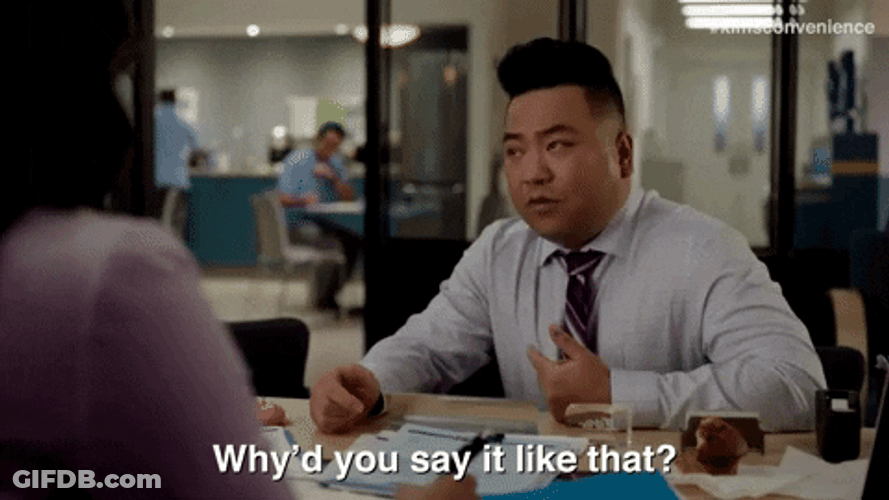 Its Like That Kim's Convenience GIF