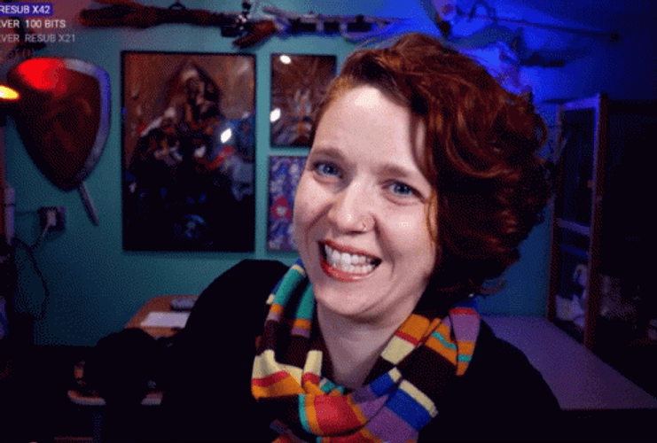 Its Me Hi Streamer Girl GIF