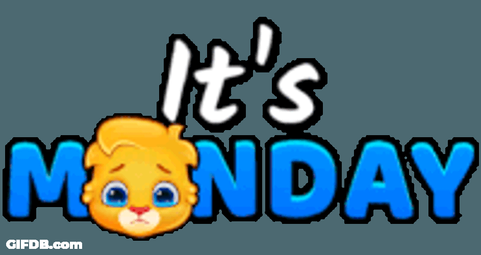 Its Monday Its Monday Again Sticker GIF