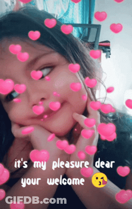 Its My Pleasure Dear You're Welcome GIF