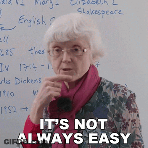 Its Not Always Easy Great Minds GIF