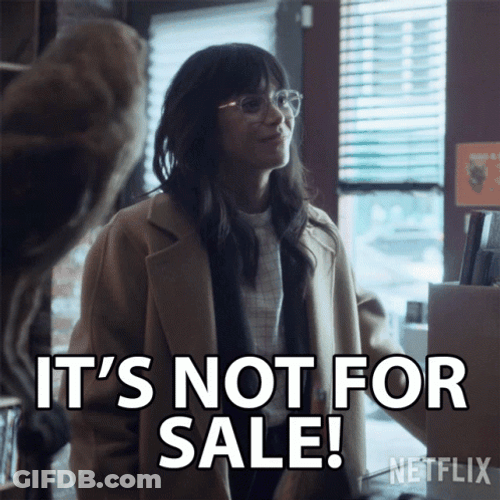 Its Not For Sale Mitzi Akaha GIF