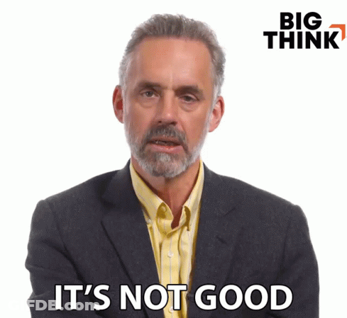 Its Not Good Jordan Peterson GIF
