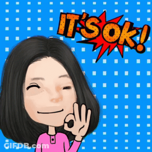 Its Okay Asian Female Avatar GIF