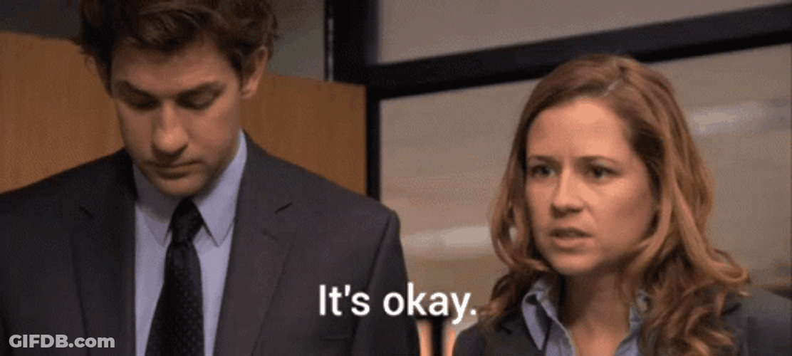 Its Okay Couple Shocked GIF