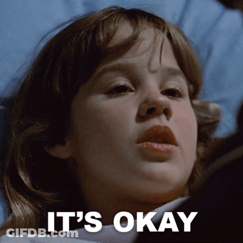 Its Okay Girl Laying On Bed GIF