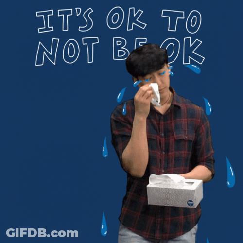Its Okay Not To Be Ok Guy GIF