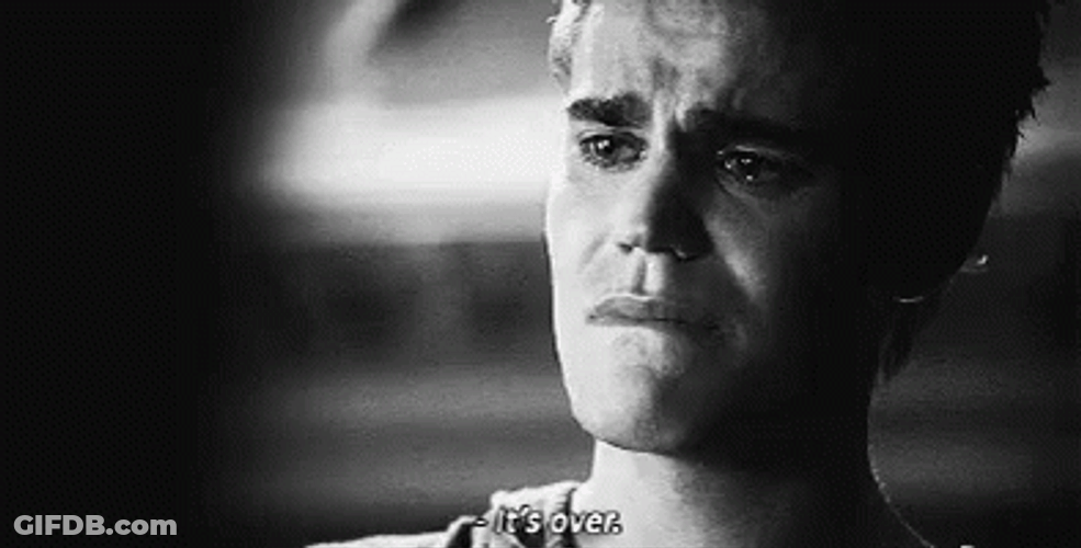 Its Over Man Crying GIF