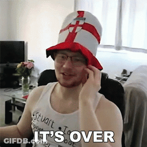 Its Over Smiling Man GIF
