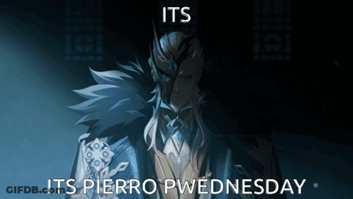 Its Pierro Pwednesday Poster GIF