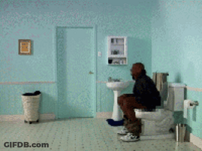 Its Poop Again Toilet Overflowing GIF