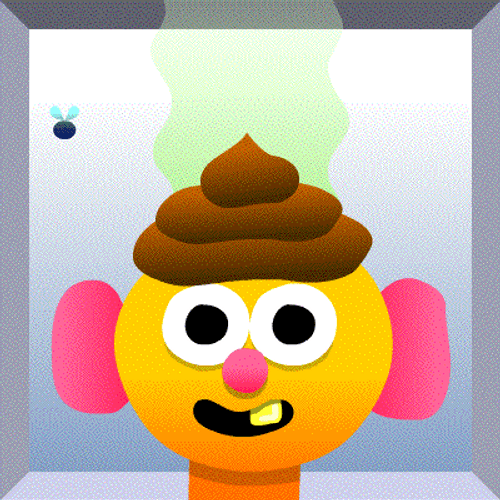 Its Poop Again Under The Head GIF