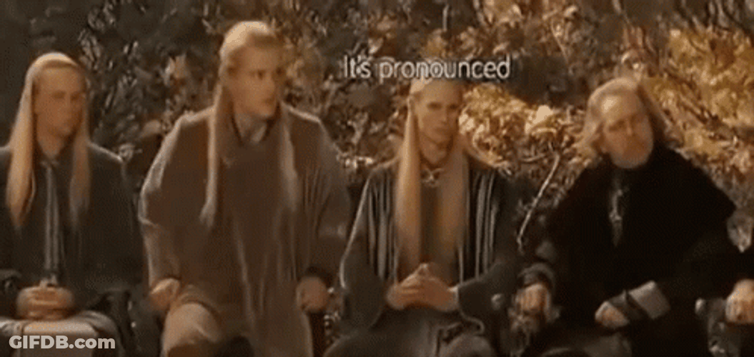 Its Pronounced Jif Legolas GIF