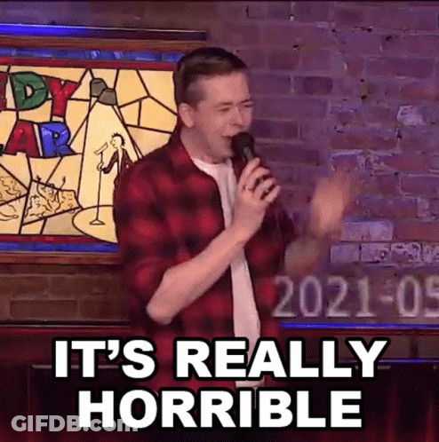 Its Really Horrible Chris Turner GIF