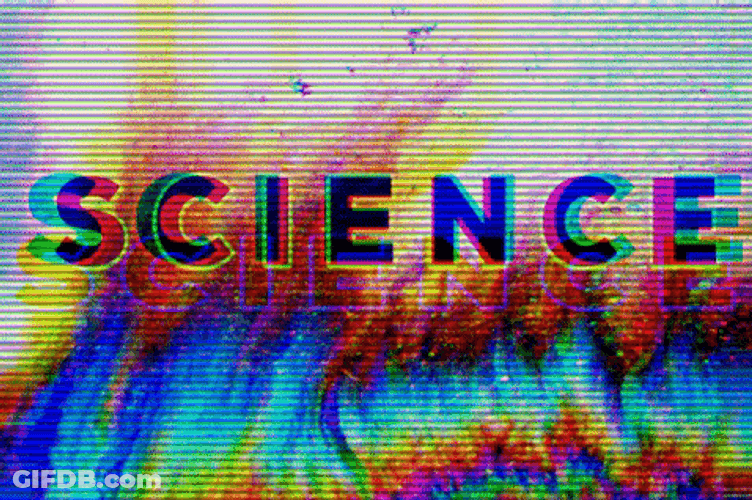 Its Science Glitch Art GIF