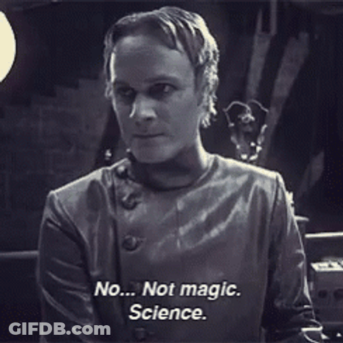 Its Science, Not Magic David Anders GIF
