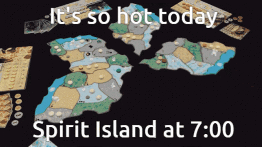 Its So Hot At Spirit Island GIF