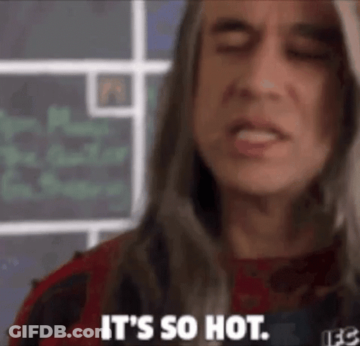 Its So Hot Its The Dry Heat GIF